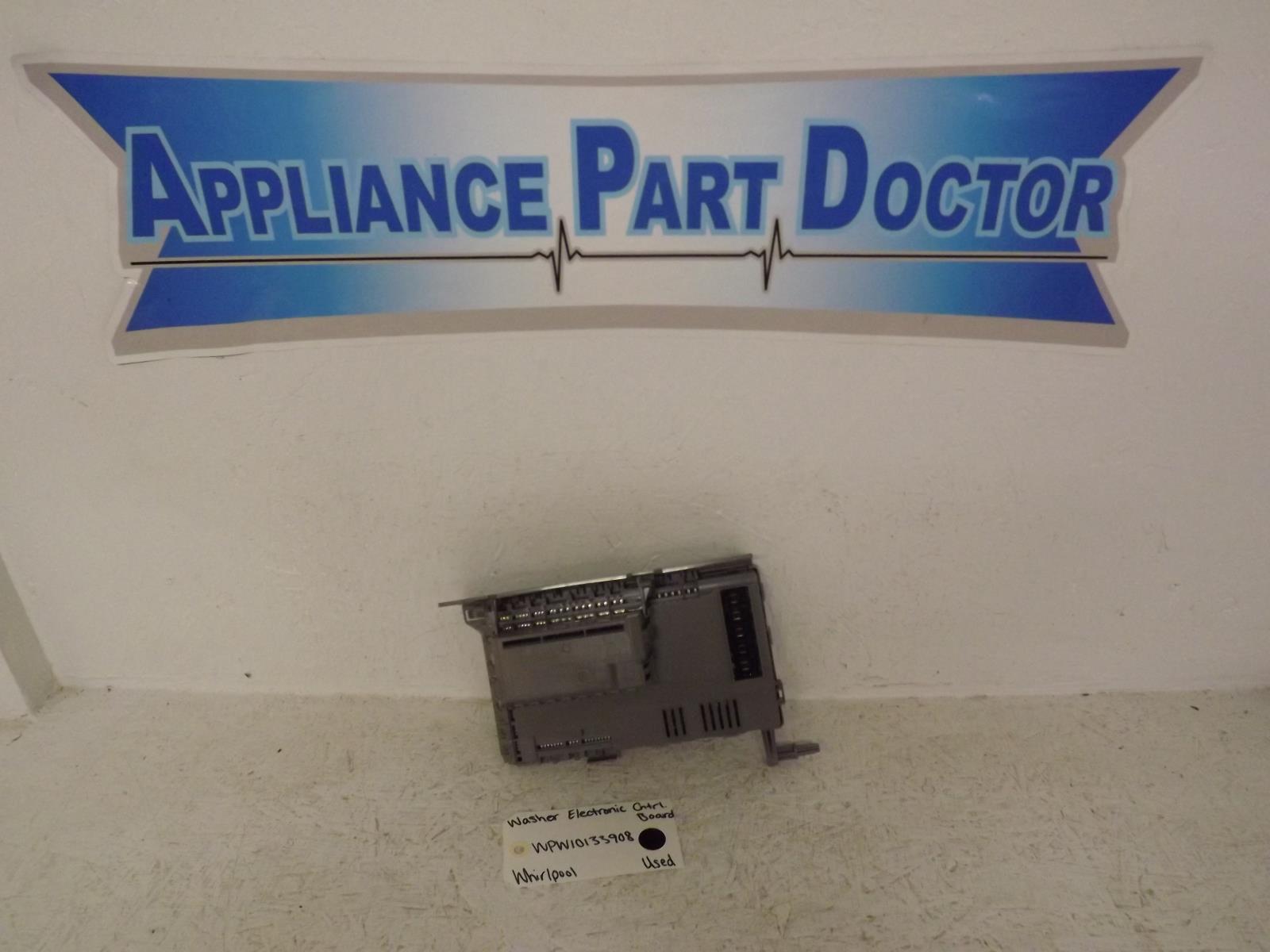 Whirlpool Washer WPW10133908 Electronic Control Board Used Whirlpool Washer WPW10133908 Electronic Control Board Used